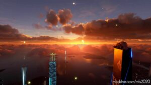 MSFS 2020 Hong Kong Scenery Mod: Future Fantasy Hong Kong City (Image #3)