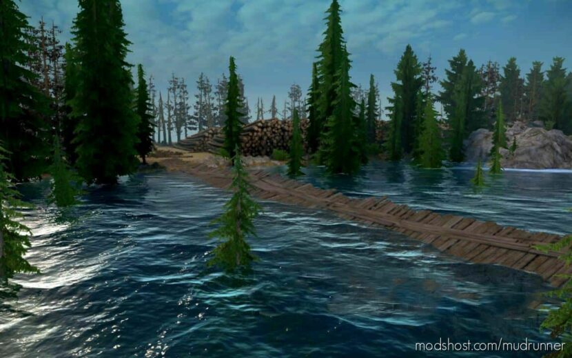 MudRunner Mod: Estrada Perigosa Map (Featured)