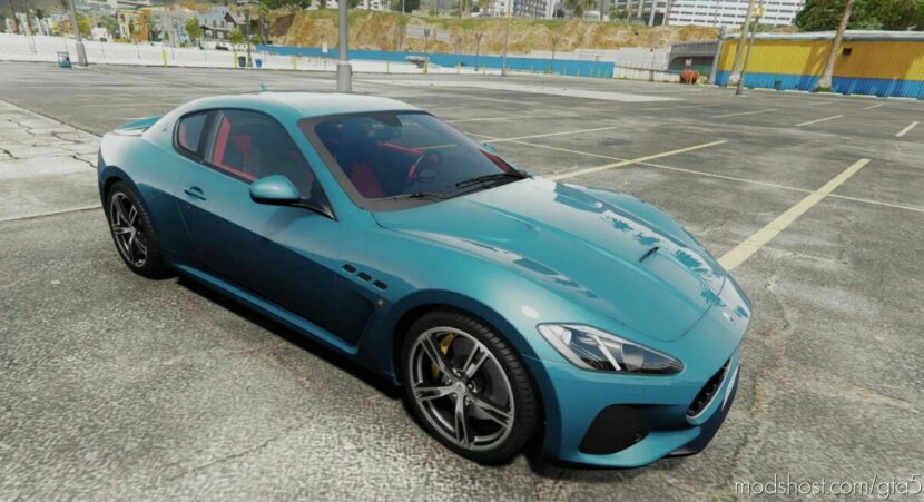 GTA 5 Vehicle Mod: Maserati Granturismo MC Stradale 2018 (Featured)