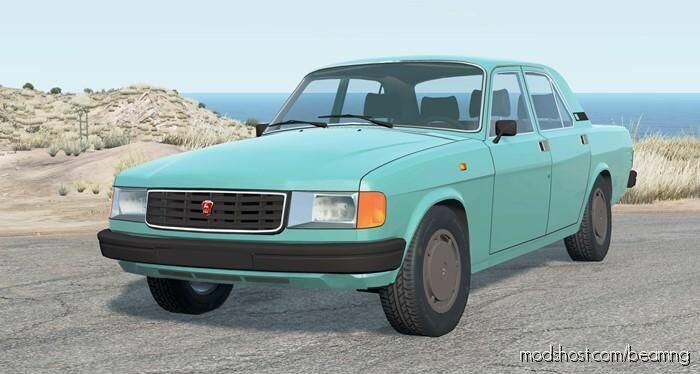 BeamNG GAZ Car Mod: -31029 Volga 1991 (Featured)