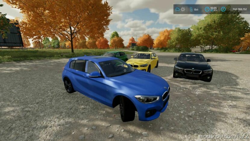 FS22 Car Mod: BMW 1 Series F20 LCI M-Sport (Featured)