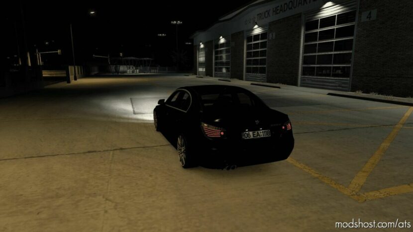 ATS BMW Car Mod: E60 HQ Model + OWN Sounds V1.1.0 (Featured)