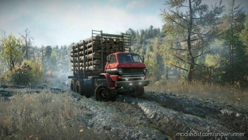 SnowRunner Truck Mod: 69 Tilt-Cab Special V (Featured)