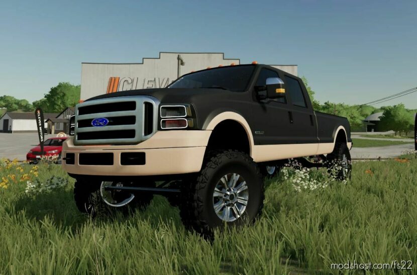 FS22 Ford Car Mod: F250 2006 Converted (Featured)