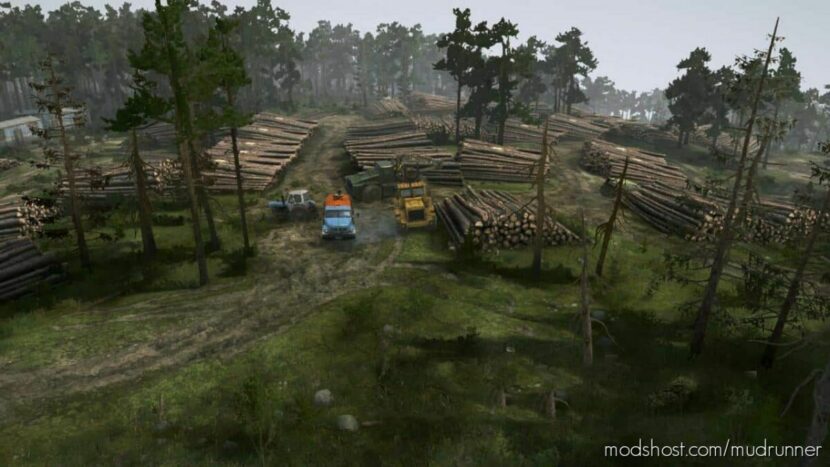 MudRunner Mod: OLD Lighthouse Map (Featured)