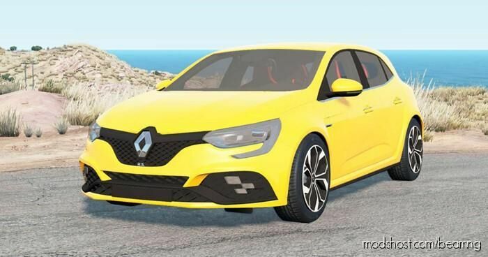 BeamNG Renault Car Mod: Megane R.S. 2018 (Featured)