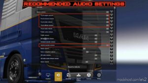 ETS2 MAN Mod: Euro 6 D2676 Sound Mod V1.2 (Image #2)