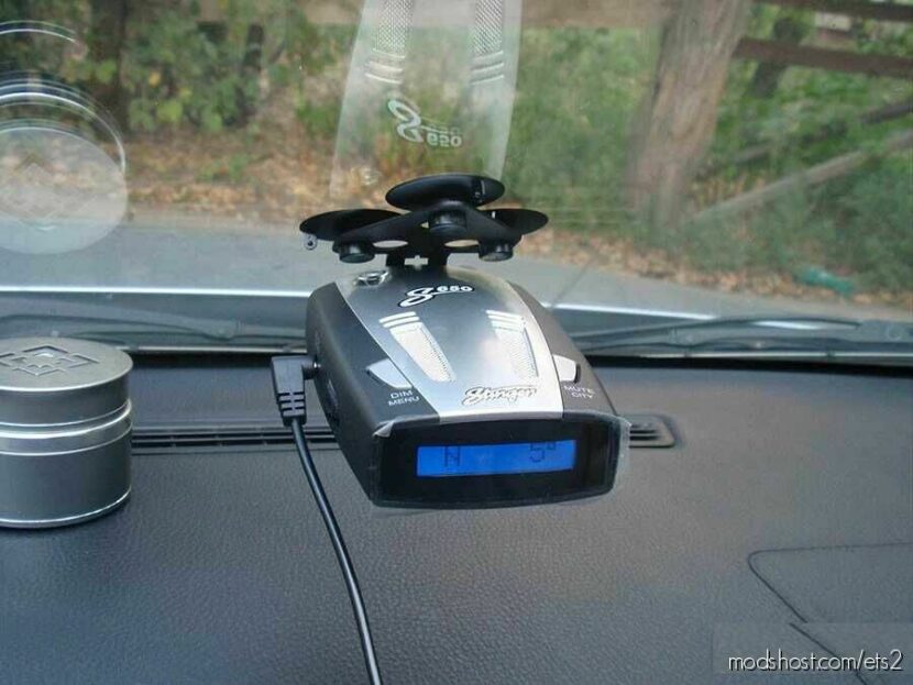 ETS2 Part Mod: Radar Detector V1.9.8 1.43 (Featured)