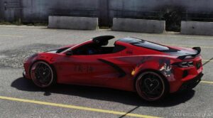 GTA 5 Chevrolet Vehicle Mod: Trippie Redd Chevrolet Corvette C8 Stingray V1.1 (Image #2)