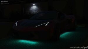 GTA 5 Chevrolet Vehicle Mod: Trippie Redd Chevrolet Corvette C8 Stingray V1.1 (Image #4)