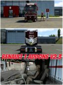 ETS2 Renault Part Mod: T Addons V2.3 1.43 (Image #2)