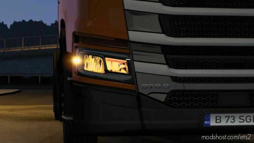 ETS2 RJL Part Mod: Orange Light Pack (RJL, Next GEN) (OLP) 1.41+ (Featured)