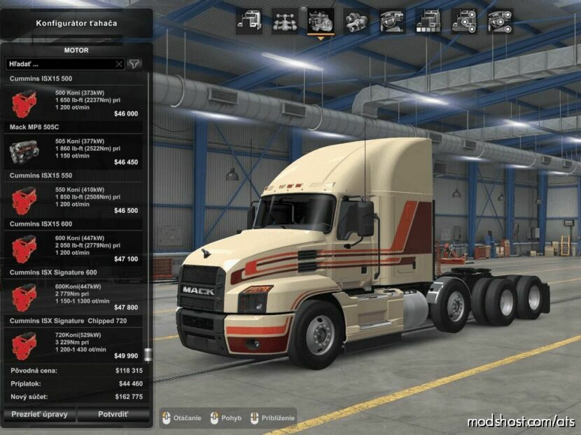 ATS Mack Mod: SCS Mack Anthem Parts 1.43 (Featured)