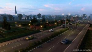 ETS2 Germany Map Mod: Cities Detail Improved (Image #2)