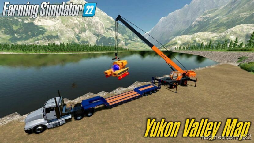 FS22 Mod: Yukon Valley Map V3.0 Beta (Featured)