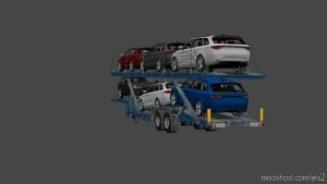 ETS2 Mod: Semi-Trailer-Car Carrier In The Property 1.43 (Image #2)