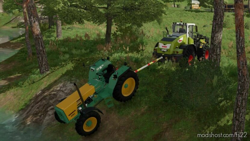 FS22 Attachment Mod: TOW BAR (Featured)