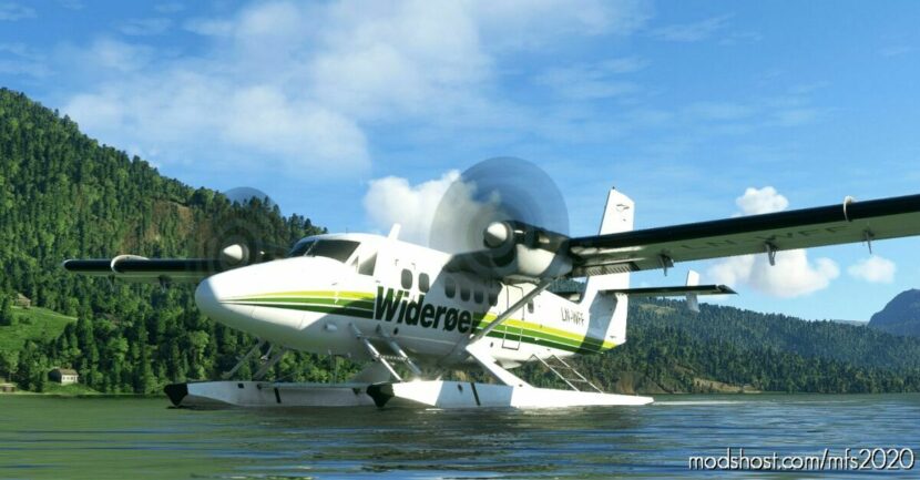 MSFS 2020 Mod: Wideroe “1990 Livery” Dhc-6-300Flp Twin Otter (Featured)