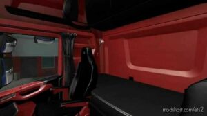 ETS2 Scania Mod: Interior Redblack (Image #3)