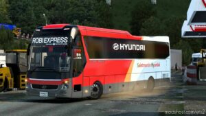 ETS2 Hyundai Bus Mod: Universe Express Noble Full Version 1.43 (Image #2)