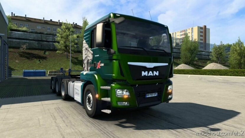 ETS2 MAN Truck Mod: TGS Euro6 By Madster V1.3 Update By Digital X 1.43 (Featured)