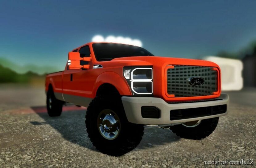 FS22 Ford Car Mod: 2015 Ford F250 V2.0 (Featured)