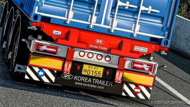 ETS2 Mod: Korean Trailer Combine Trailer 1.43 (Featured)