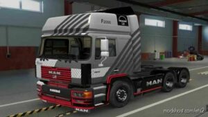 ETS2 MAN Skin Mod: Paintjob MAN F2000 EVO 1.43 (Image #3)