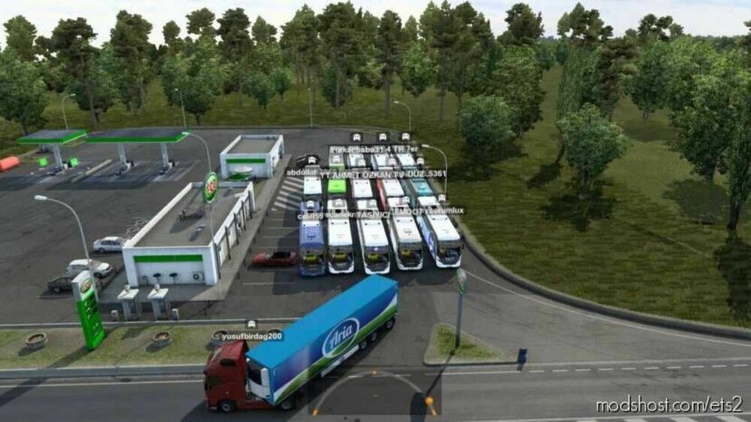 ETS2 Mod: 125 People Server 1.43 (Featured)