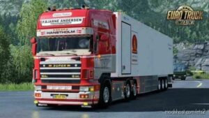 ETS2 Mod: Custom Lamberet P.bjarne Andersen Trailer 1.43 (Image #3)