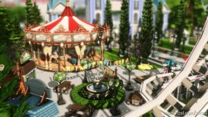 Sims 4 House Mod: Amusement Park – NO CC (Image #14)