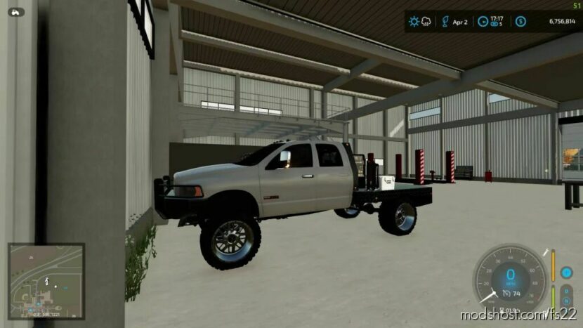 FS22 Car Mod: Dodge 3500 2003 Edit (Featured)