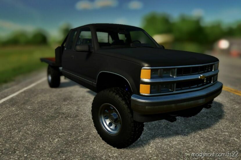 FS22 Chevy Car Mod: 1995 Chevy K1500 (Featured)