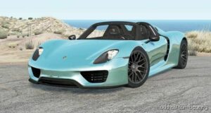 BeamNG Porsche Car Mod: 918 Spyder 2015 (Featured)