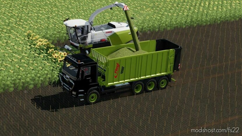 FS22 MAN Mod: TGS Fliegl Agrotruck (Featured)