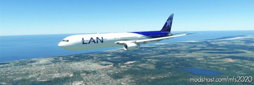 MSFS 2020 Chile Livery Mod: LAN 767-400 (Featured)