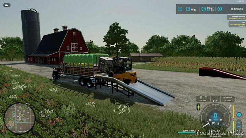 FS22 Placeable Mod: Loading Ramps (Featured)