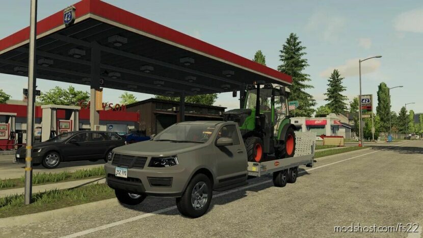 FS22 Vehicle Mod: Lizard Selfmade TOW Truck (Featured)