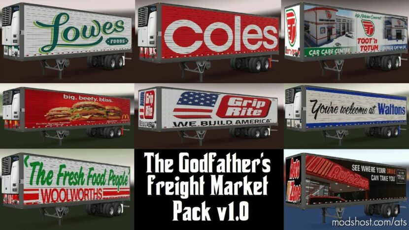 ATS Standalone Skin Mod: The Godfather’s Freight Market Pack (Featured)