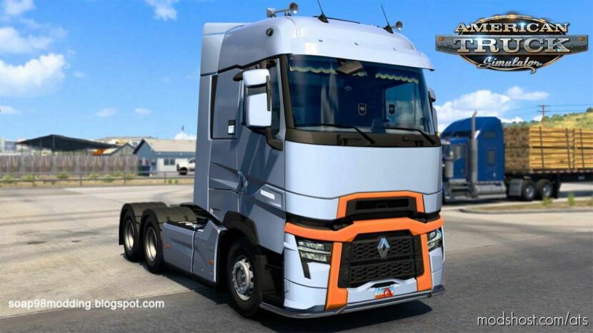 ATS Truck Mod: Renault T EVO v2.1 for ATS 1.43 by soap98 (Featured)