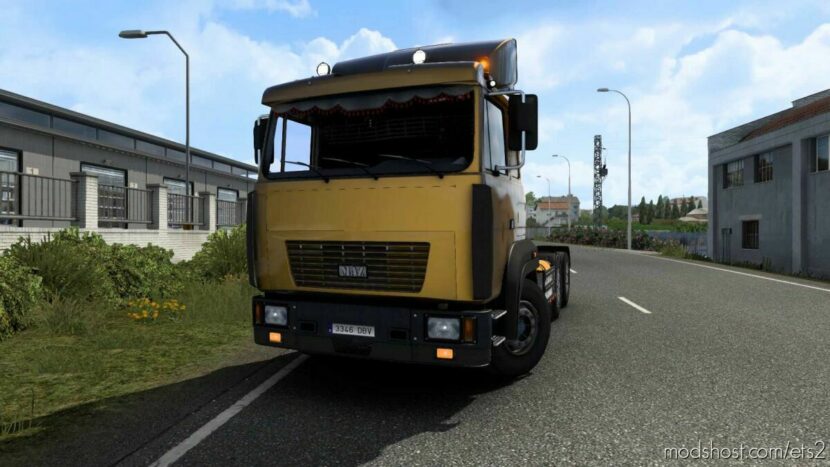 ETS2 MAZ Truck Mod: 6422M V3.3 (Featured)