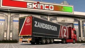 ETS2 Krone Skin Mod: Paintjob Zandbergen Winkel For Krone Profiliner (Image #2)