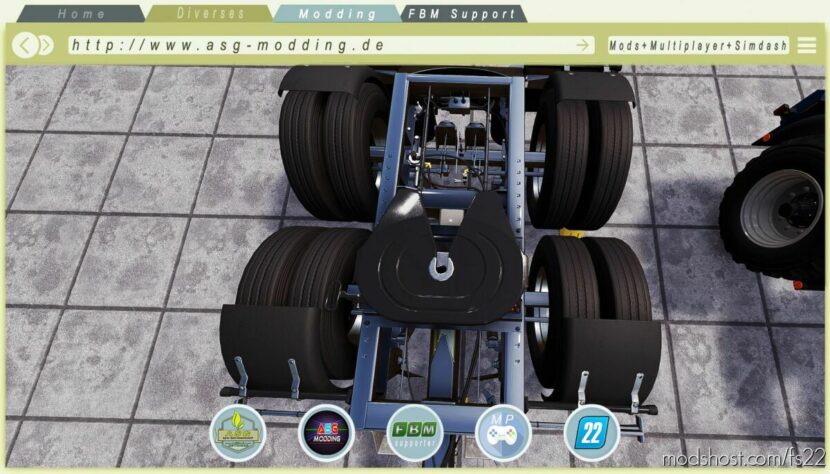 FS22 Krampe Mod: Dolly Pack (Featured)