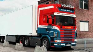 ETS2 RJL Mod: Scania RJL R4 EX Hanstholm Container Transport Skin 1.43 (Image #3)