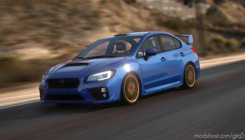 GTA 5 Vehicle Mod: Subaru WRX STI 2016 V1.2 (Featured)