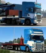 ETS2 RJL Mod: Scania R4 EX NOR Cargo Skin Pack (Image #2)