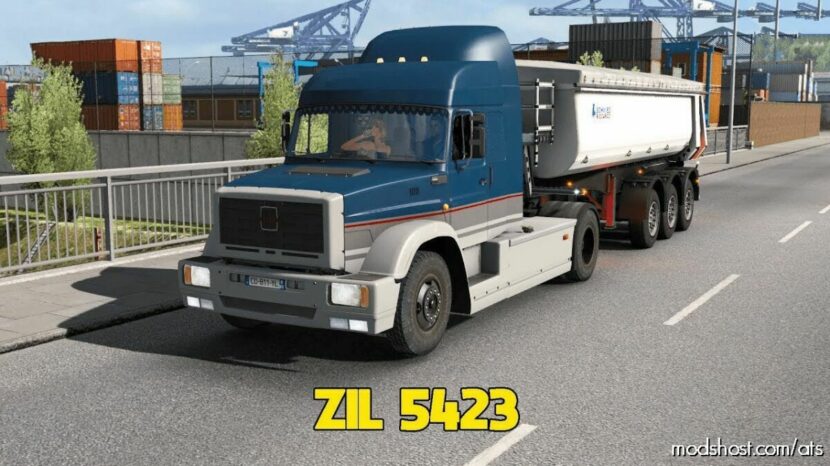 ATS ZIL Mod: 5423 MMZ Truck + Interior V3.5 1.43 (Featured)