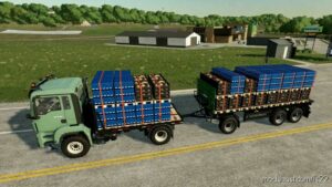 FS22 Pack Mod: Trucks And Trailer With Pallet Autoload (Image #4)