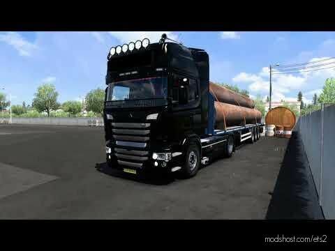 ETS2 Open Pipe Sound Mod: Scania V8 Open Pipe With Lepidas Team Exhaust System V2.0 (Featured)