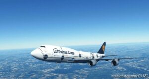 MSFS 2020 Lufthansa Livery Mod: Boeing 747-8 BCF Lufthansa Cargo 4K NO Mirroring (Image #3)